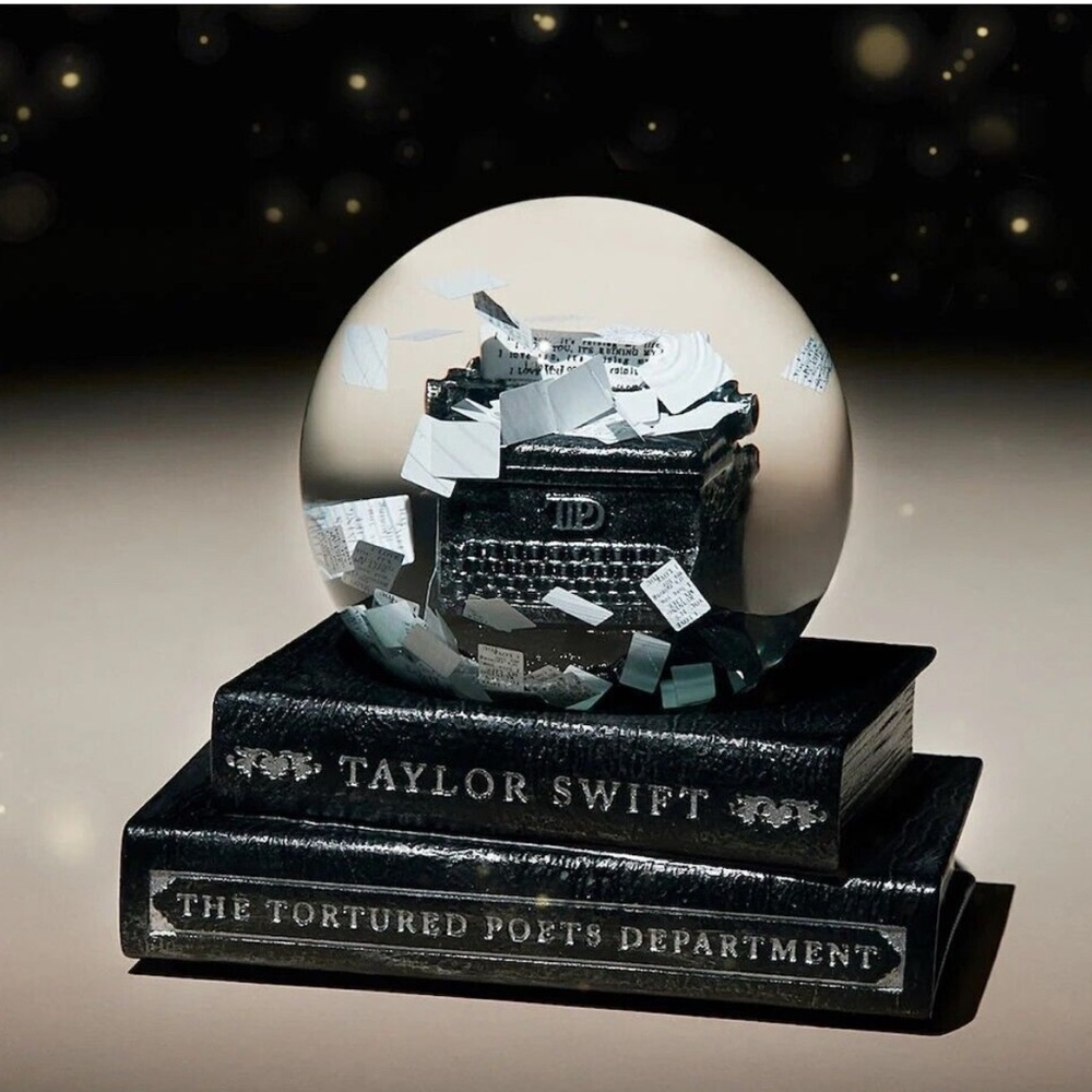 Taylor Swift The Tortured Poets Department Snow Globe